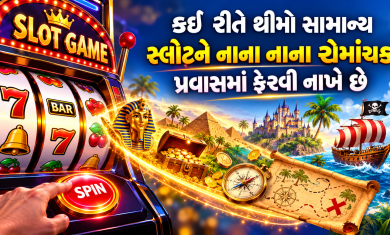 થીમ્સ કેવી રીતે સરળ સ્લોટ્સને નાની સાહસિક સફરમાં બદલે છે