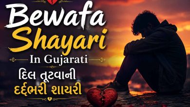 Bewafa Shayari In Gujarati