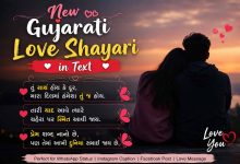 new gujrarti love shayari