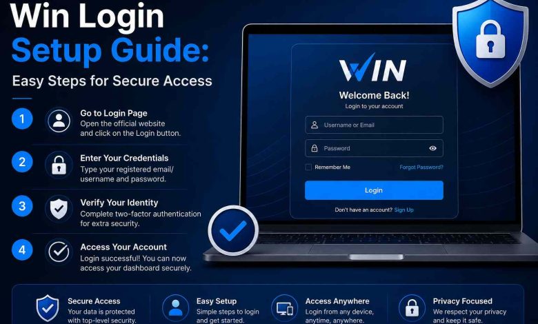 Win login setup guide